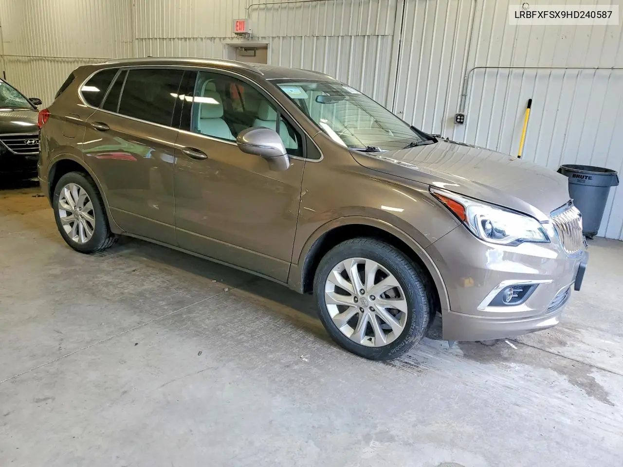 2017 Buick Envision Premium Ii VIN: LRBFXFSX9HD240587 Lot: 58071026