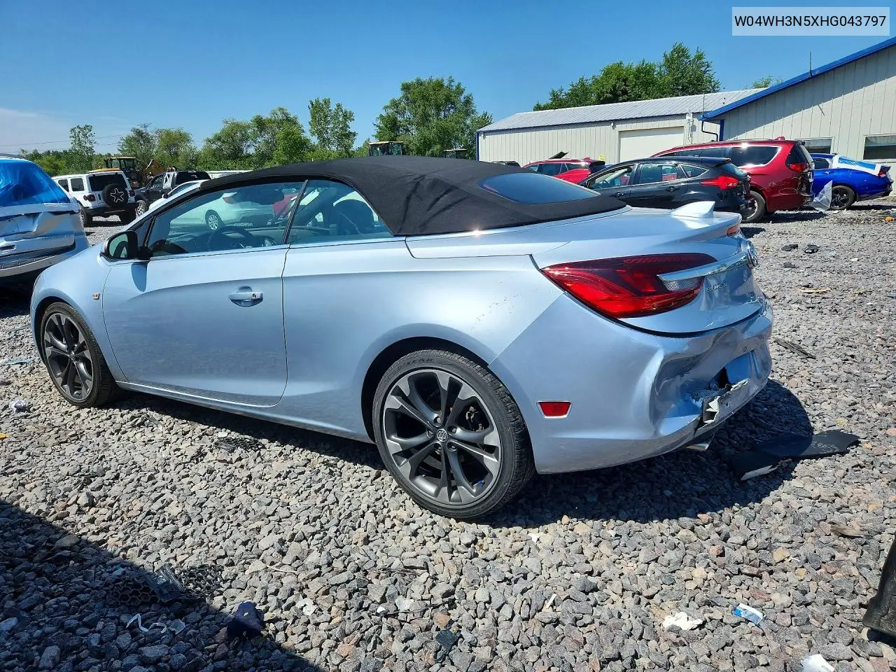 2017 Buick Cascada Premium VIN: W04WH3N5XHG043797 Lot: 59105606