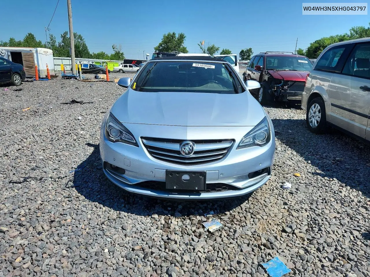 2017 Buick Cascada Premium VIN: W04WH3N5XHG043797 Lot: 59105606