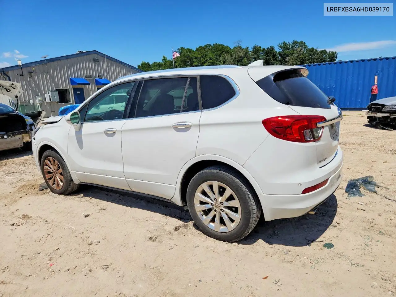 2017 Buick Envision Essence VIN: LRBFXBSA6HD039170 Lot: 59778856
