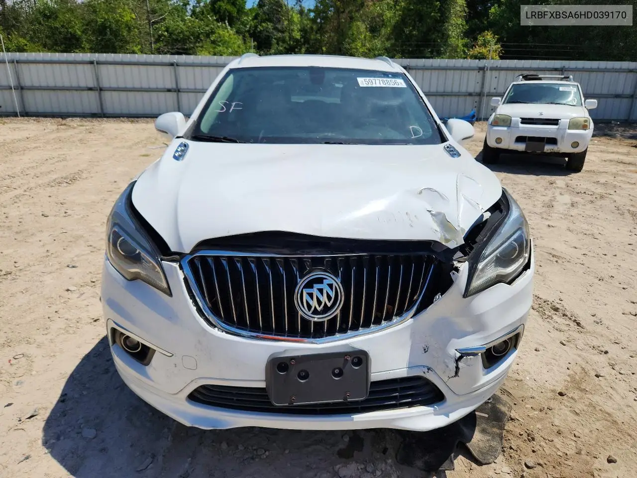 2017 Buick Envision Essence VIN: LRBFXBSA6HD039170 Lot: 59778856
