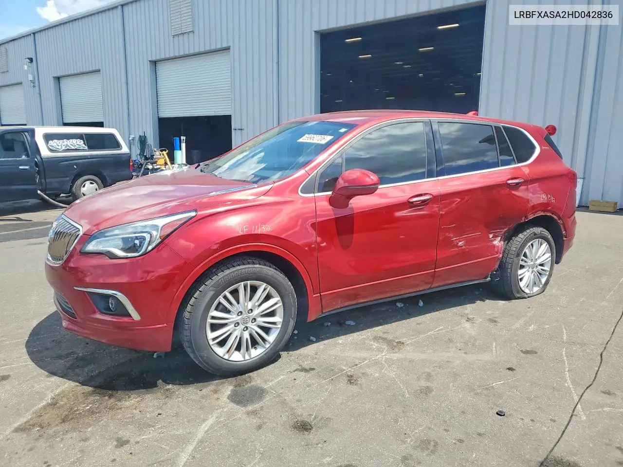 2017 Buick Envision Preferred VIN: LRBFXASA2HD042836 Lot: 59962706