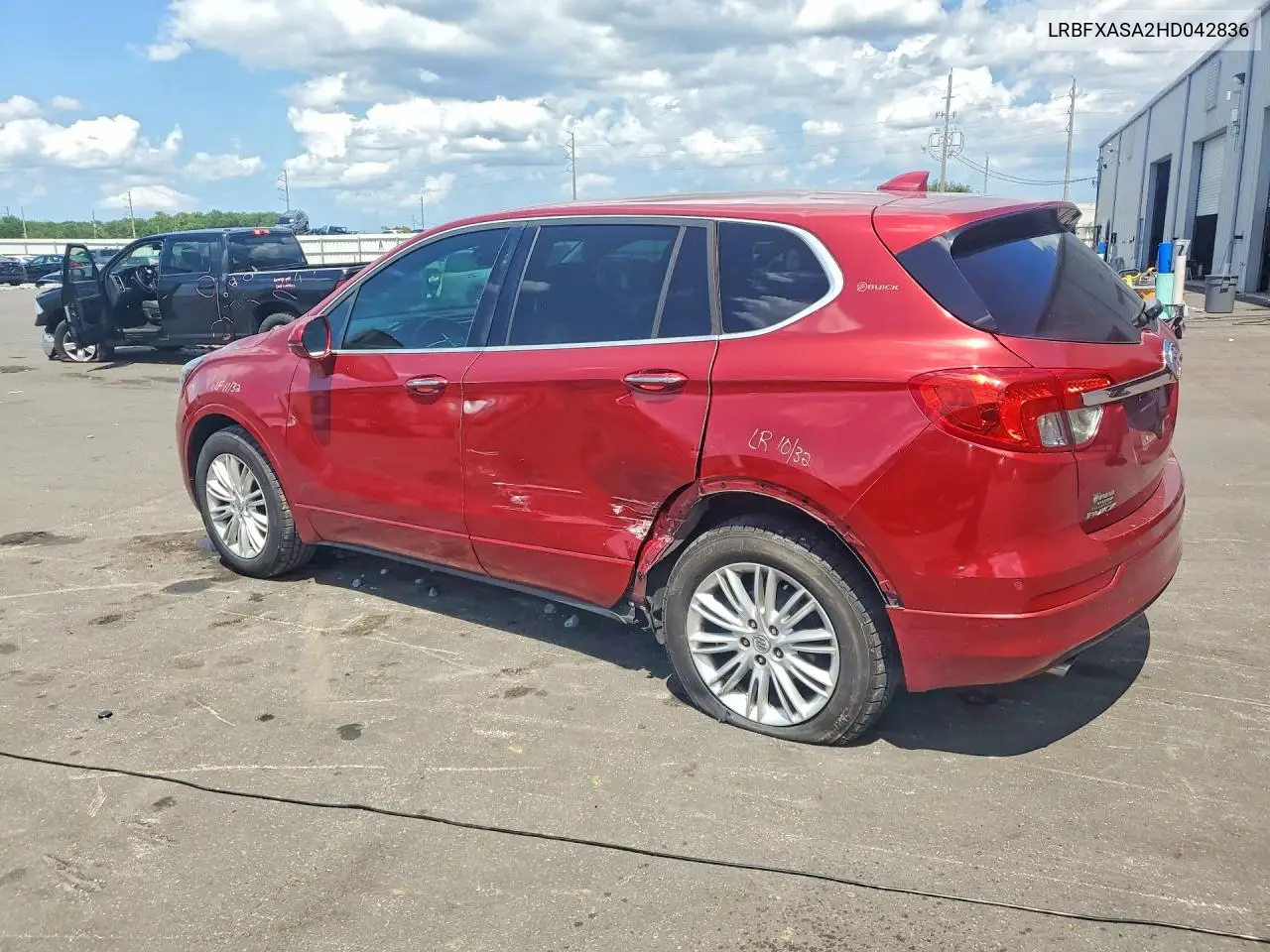 2017 Buick Envision Preferred VIN: LRBFXASA2HD042836 Lot: 59962706