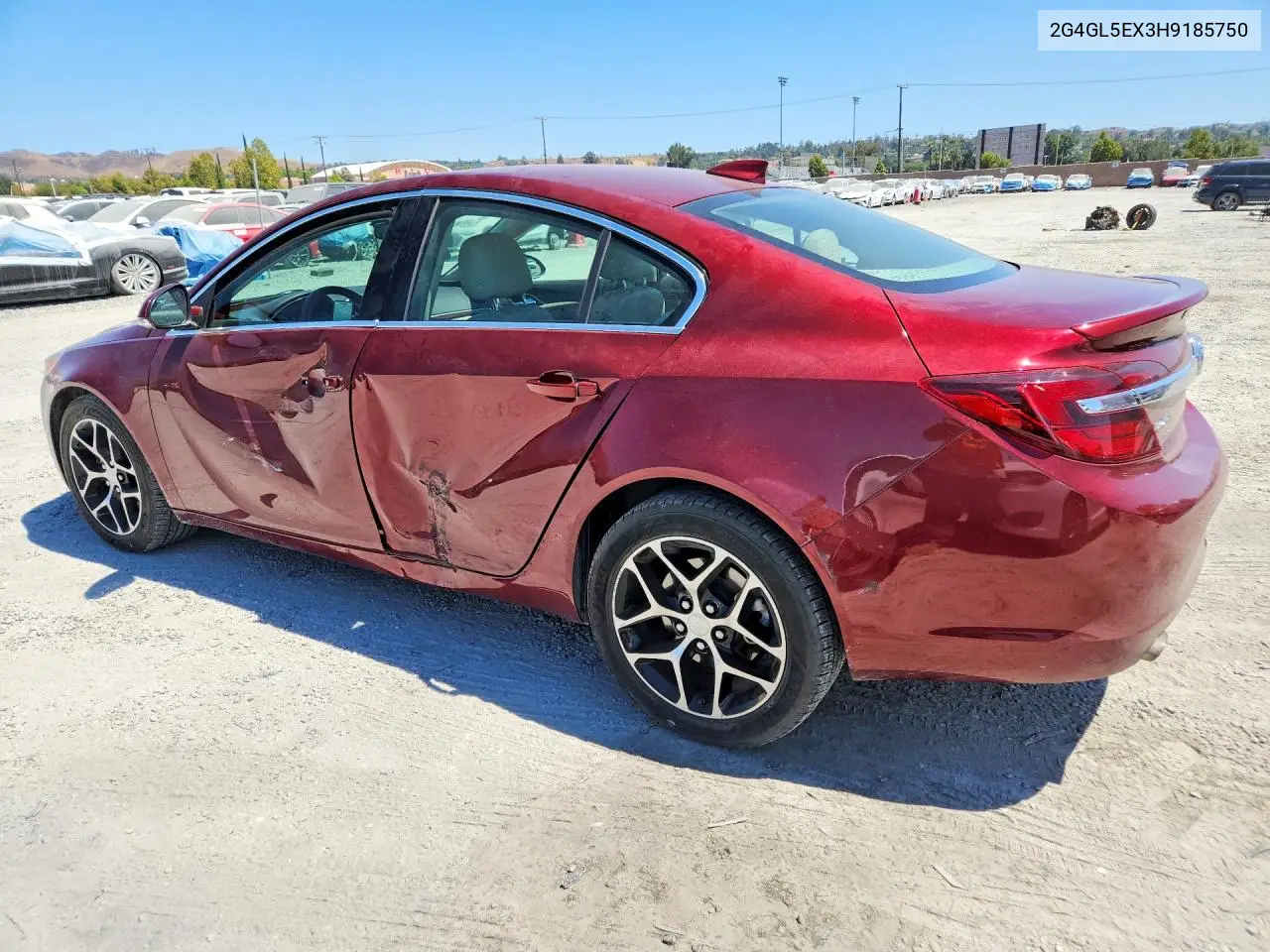 2017 Buick Regal Sport Touring VIN: 2G4GL5EX3H9185750 Lot: 60005106