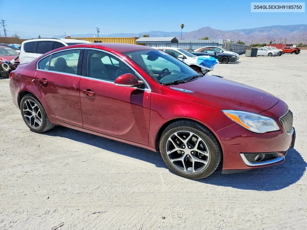 2017 Buick Regal Sport Touring VIN: 2G4GL5EX3H9185750 Lot: 60005106