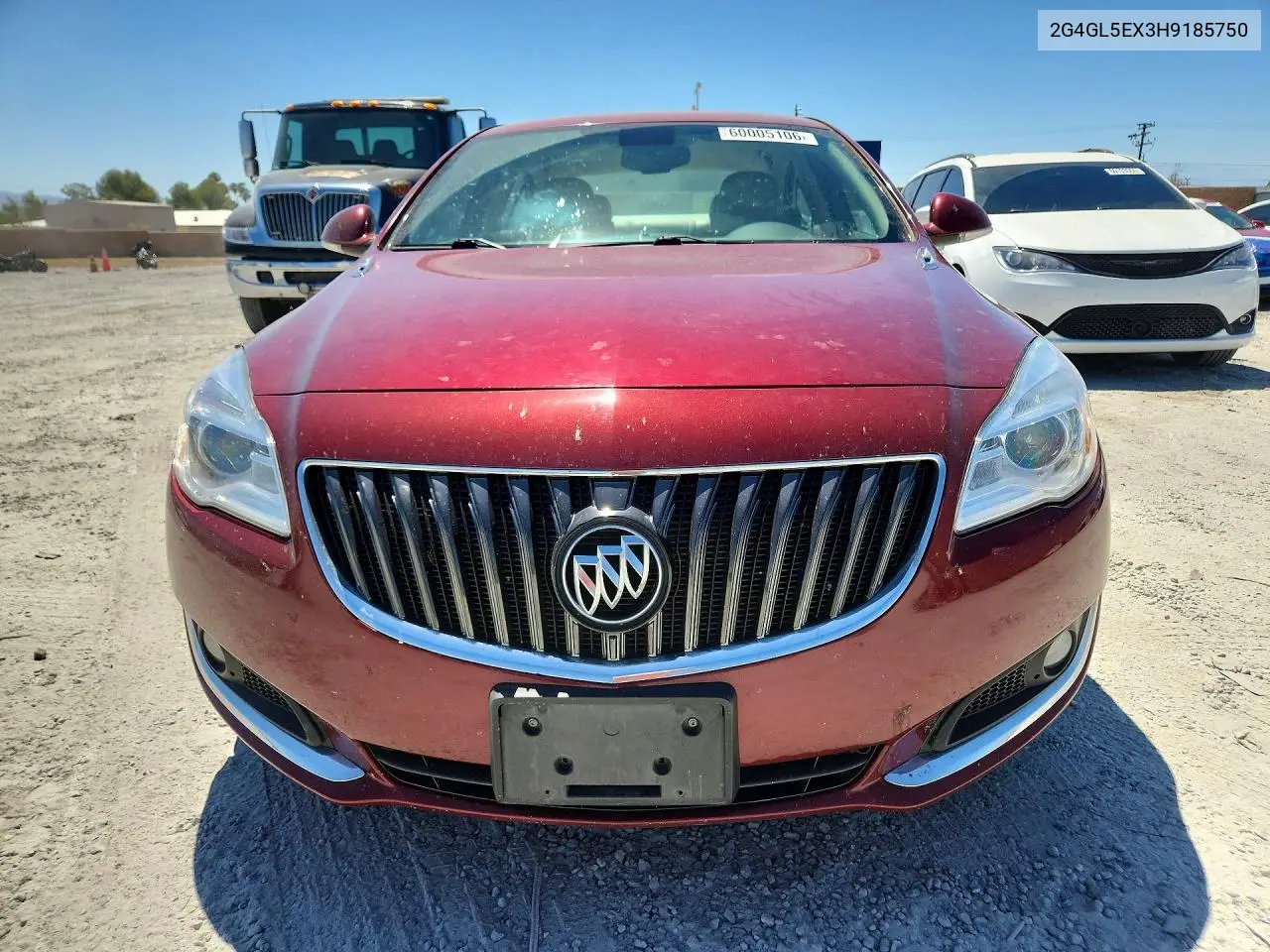 2017 Buick Regal Sport Touring VIN: 2G4GL5EX3H9185750 Lot: 60005106
