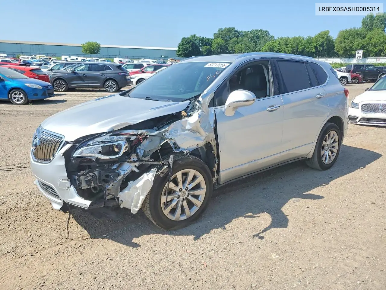 2017 Buick Envision Essence VIN: LRBFXDSA5HD005314 Lot: 60219266