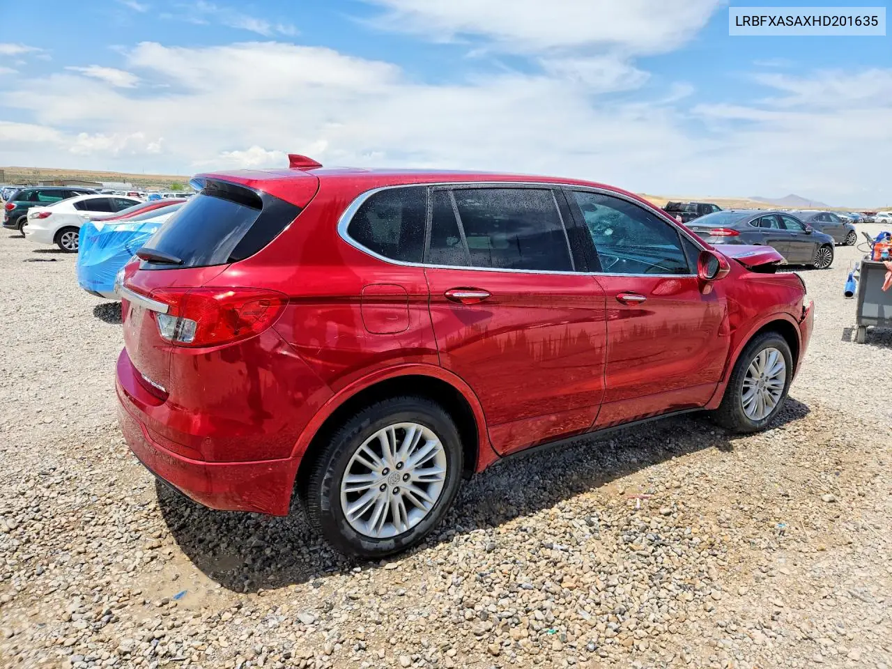 2017 Buick Envision Preferred VIN: LRBFXASAXHD201635 Lot: 73345165