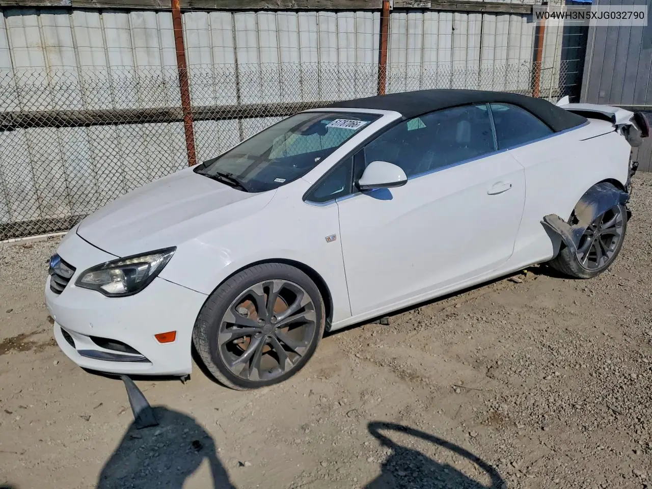 2018 Buick Cascada Premium VIN: W04WH3N5XJG032790 Lot: 51787066