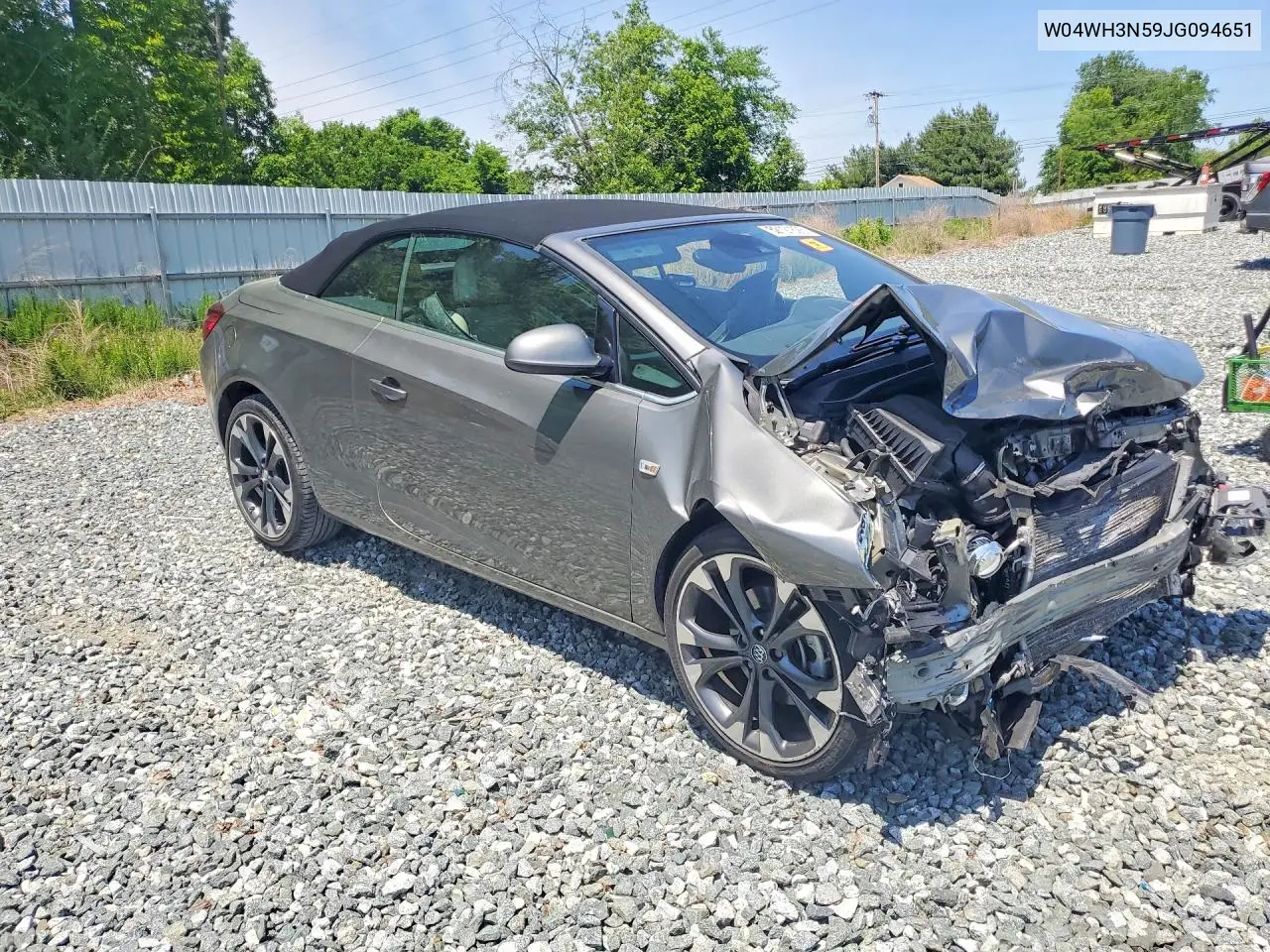 2018 Buick Cascada Premium VIN: W04WH3N59JG094651 Lot: 52121626