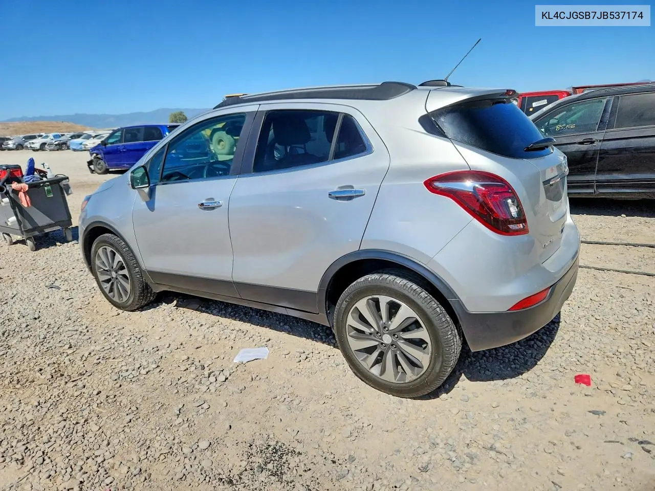 2018 Buick Encore Essence VIN: KL4CJGSB7JB537174 Lot: 57019346
