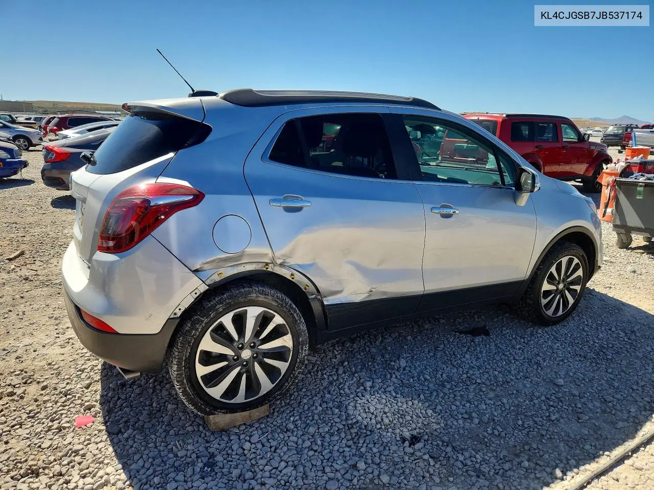 2018 Buick Encore Essence VIN: KL4CJGSB7JB537174 Lot: 57019346
