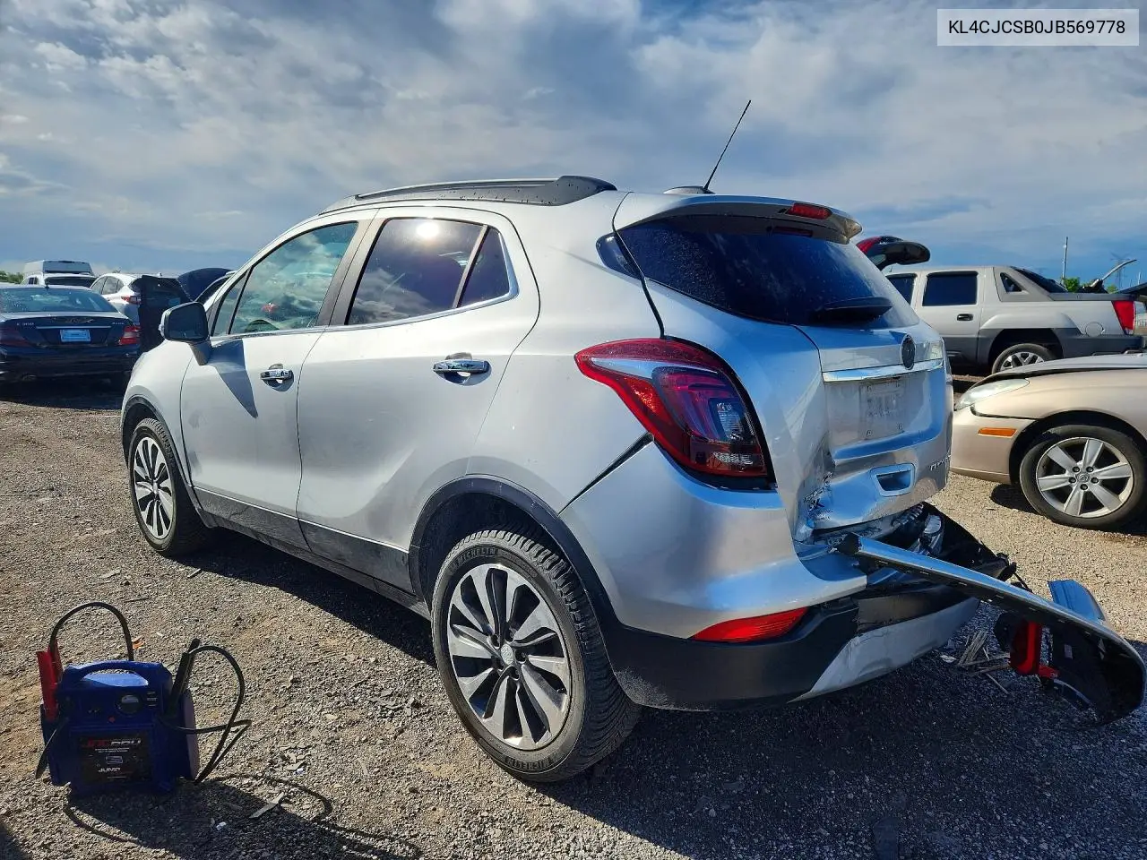 2018 Buick Encore Essence VIN: KL4CJCSB0JB569778 Lot: 57545916