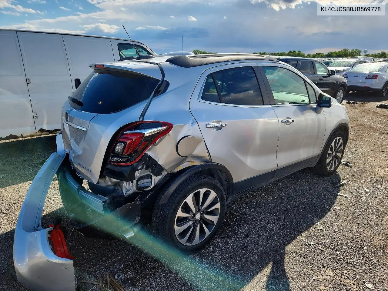 2018 Buick Encore Essence VIN: KL4CJCSB0JB569778 Lot: 57545916