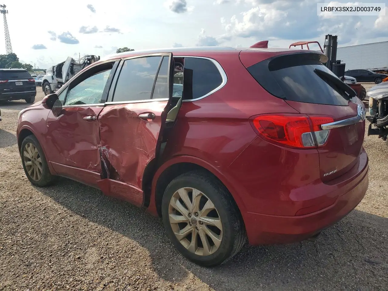 2018 Buick Envision Premium VIN: LRBFX3SX2JD003749 Lot: 58494806