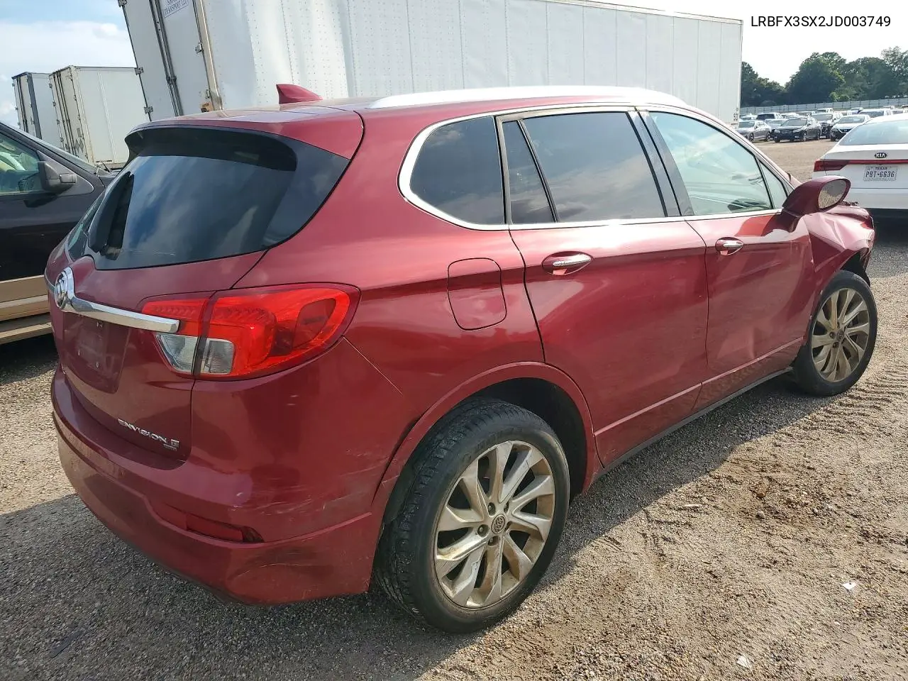 2018 Buick Envision Premium VIN: LRBFX3SX2JD003749 Lot: 58494806