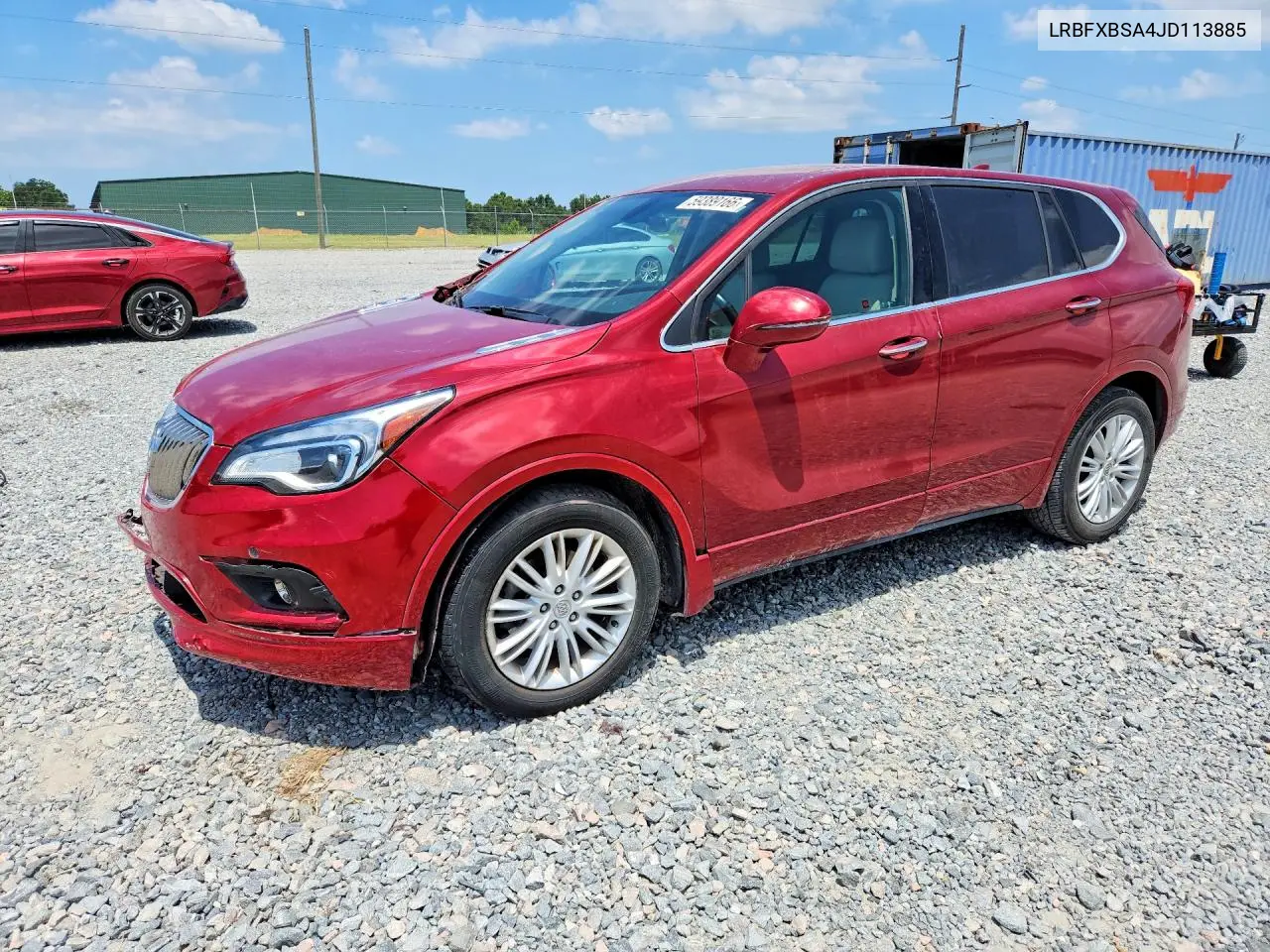 2018 Buick Envision Preferred VIN: LRBFXBSA4JD113885 Lot: 59389166