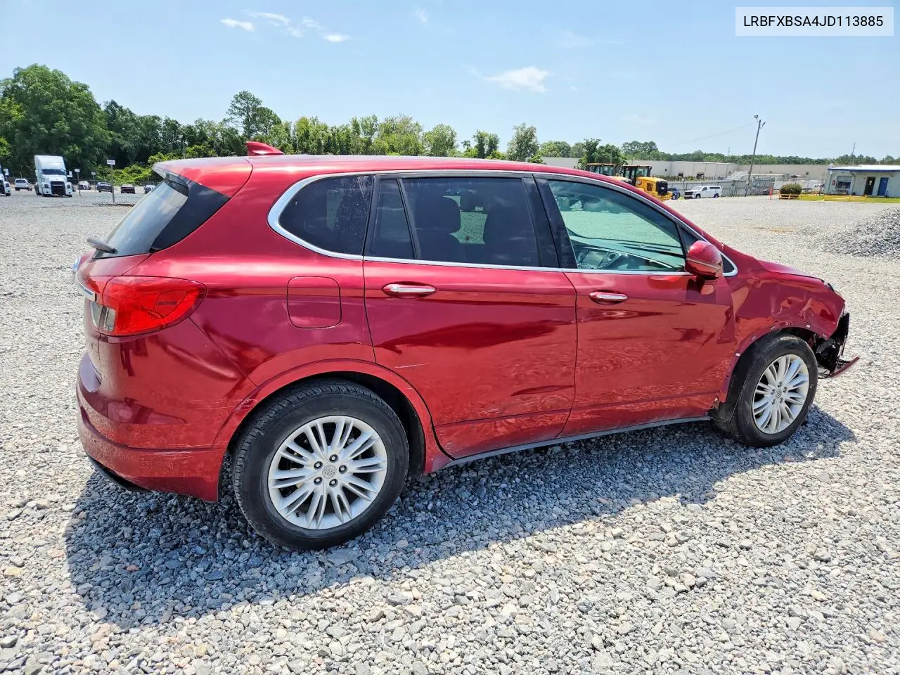 2018 Buick Envision Preferred VIN: LRBFXBSA4JD113885 Lot: 59389166