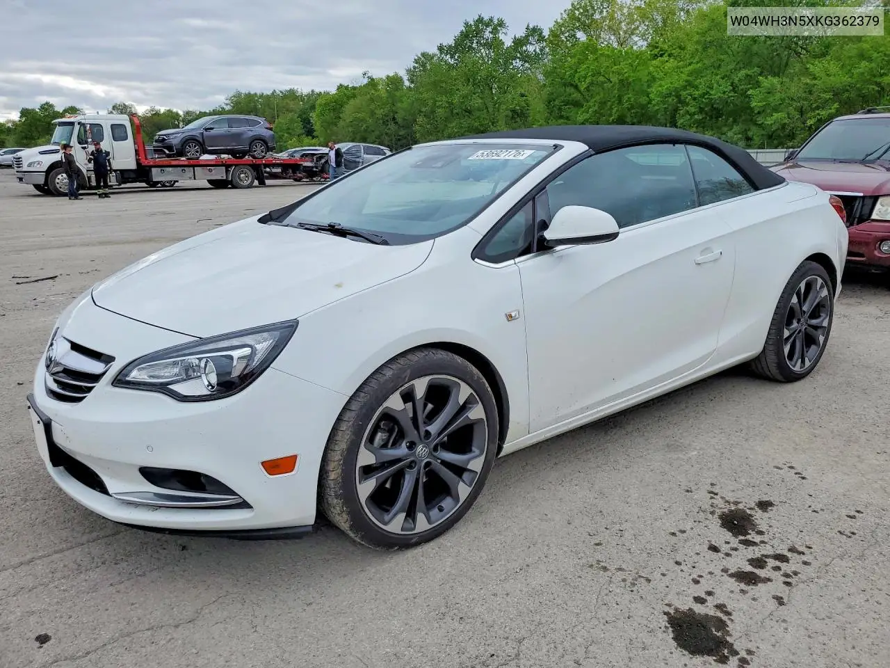 2019 Buick Cascada Premium VIN: W04WH3N5XKG362379 Lot: 53692176