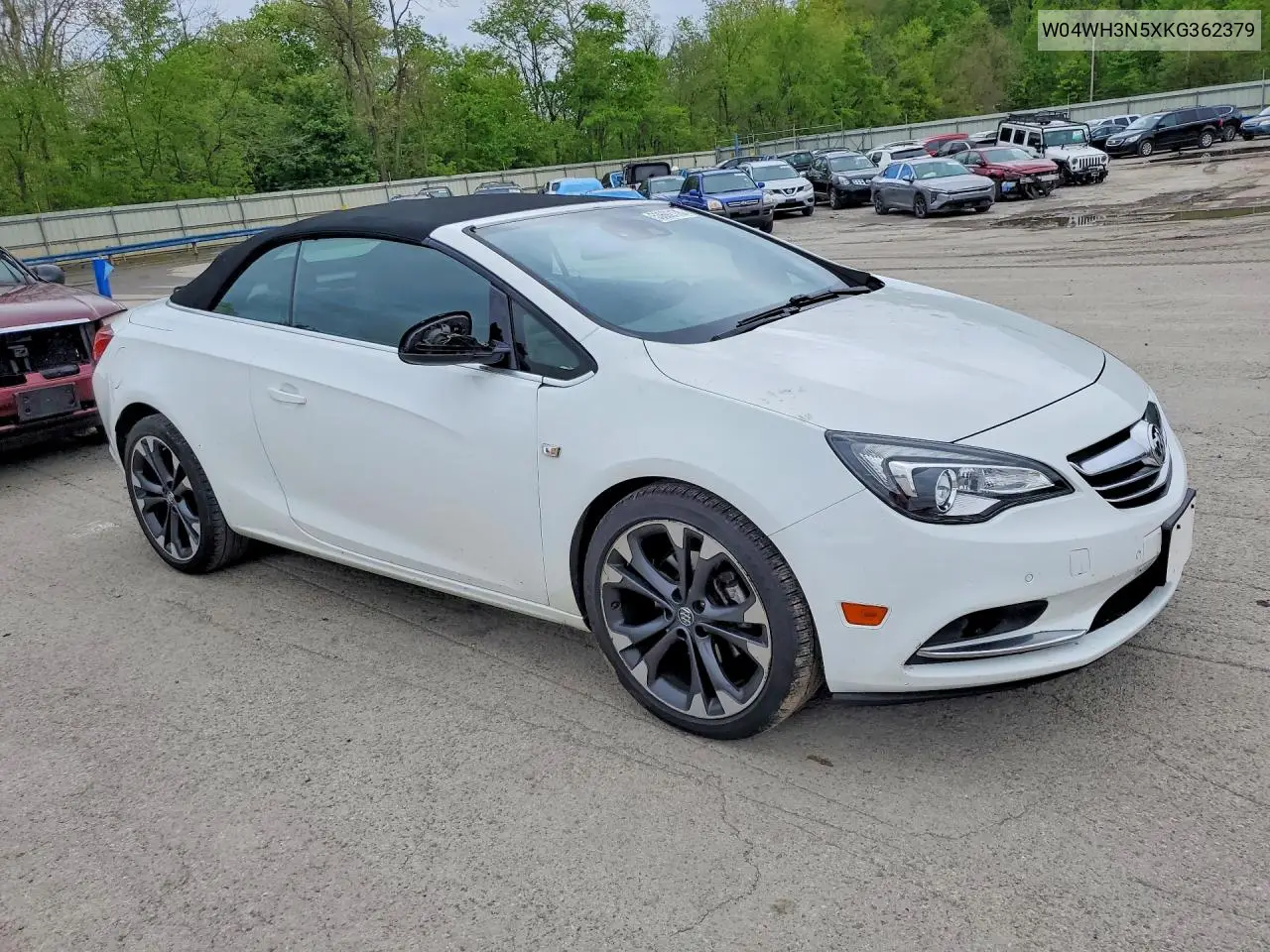 2019 Buick Cascada Premium VIN: W04WH3N5XKG362379 Lot: 53692176