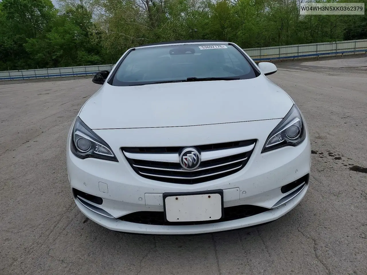 2019 Buick Cascada Premium VIN: W04WH3N5XKG362379 Lot: 53692176