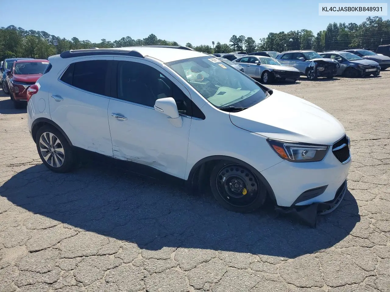 2019 Buick Encore Preferred VIN: KL4CJASB0KB848931 Lot: 53782386