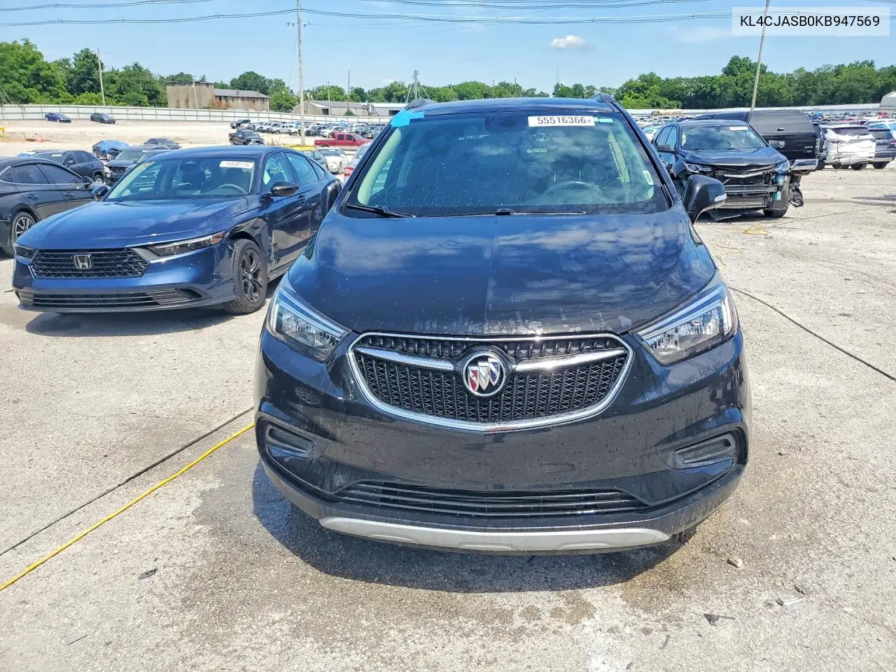 2019 Buick Encore Preferred VIN: KL4CJASB0KB947569 Lot: 55516366