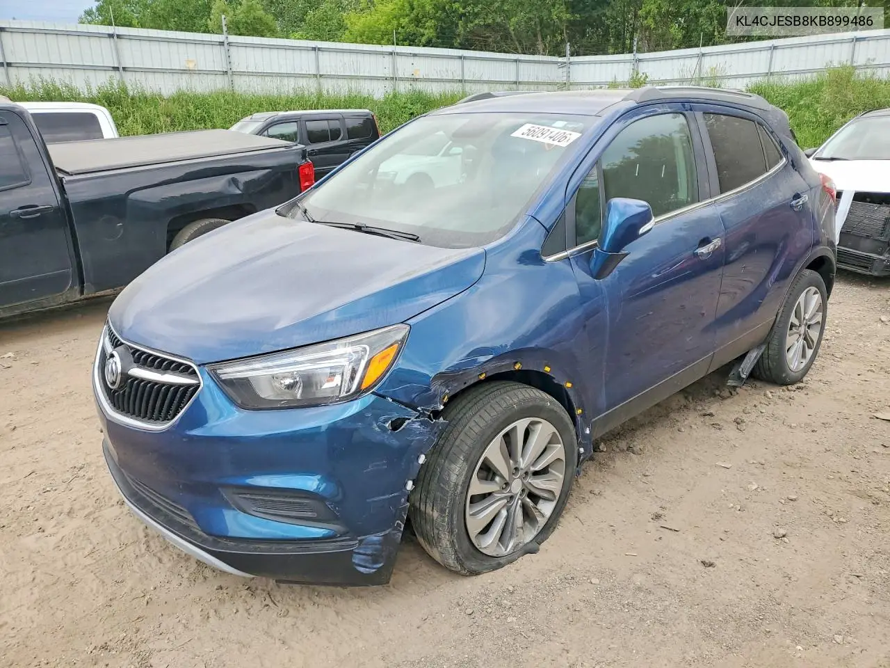 2019 Buick Encore Preferred VIN: KL4CJESB8KB899486 Lot: 56091406