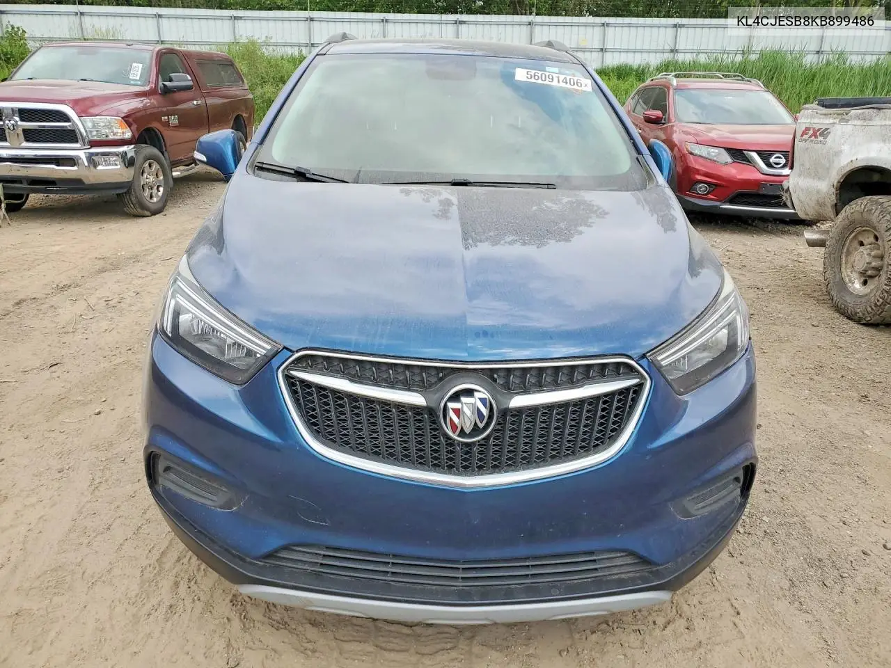 2019 Buick Encore Preferred VIN: KL4CJESB8KB899486 Lot: 56091406