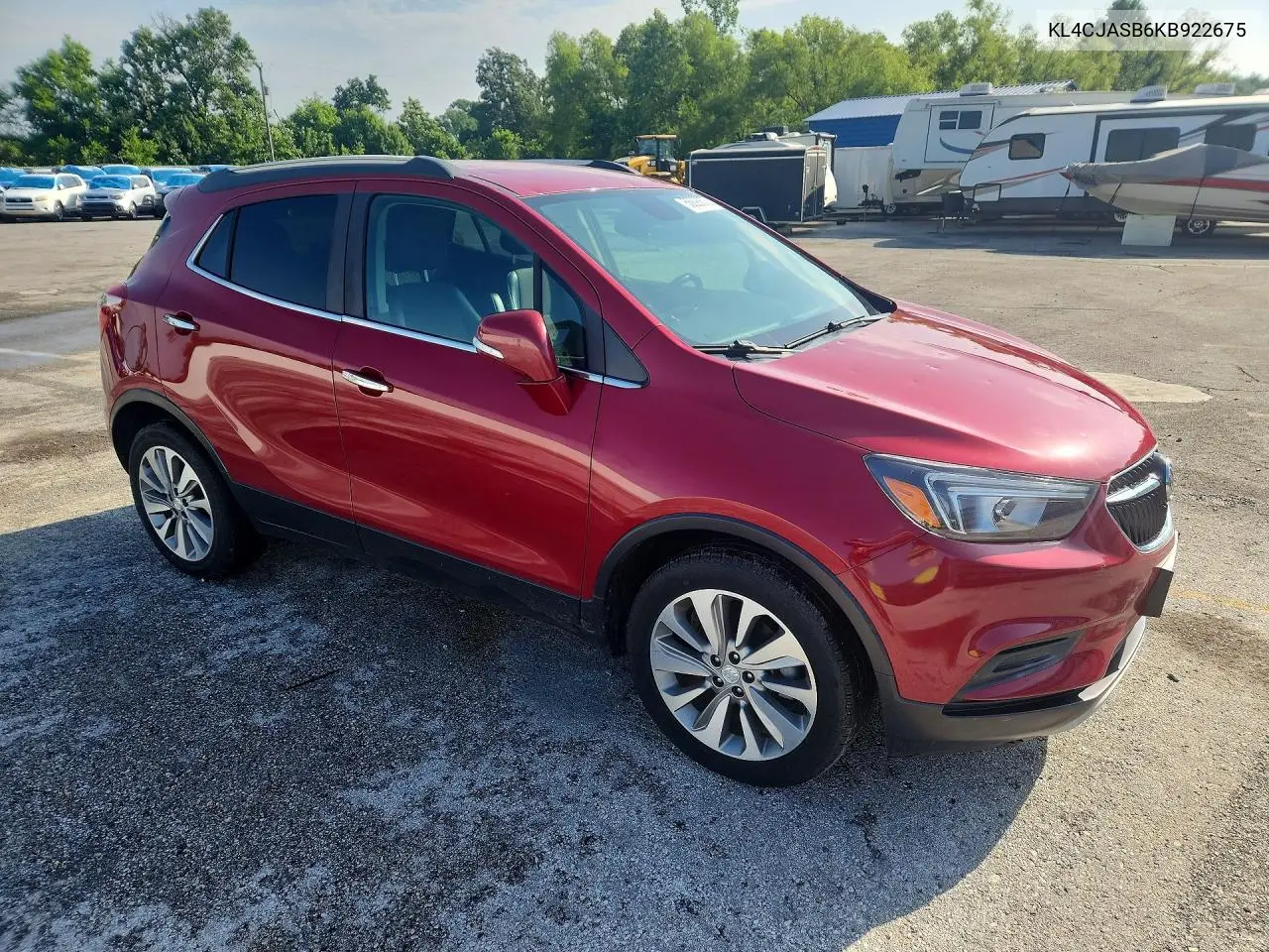 2019 Buick Encore Preferred VIN: KL4CJASB6KB922675 Lot: 56693676