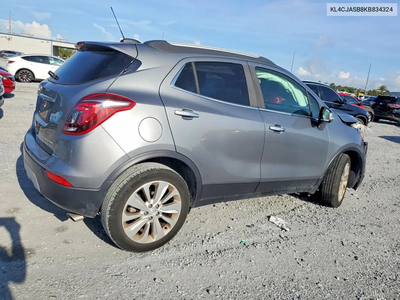 2019 Buick Encore Preferred VIN: KL4CJASB8KB834324 Lot: 57254216