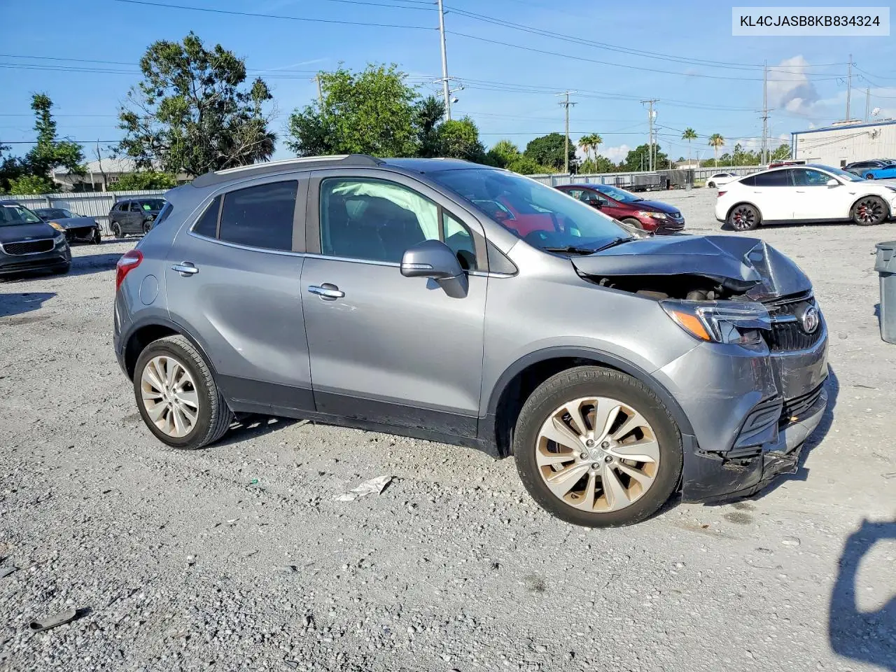 2019 Buick Encore Preferred VIN: KL4CJASB8KB834324 Lot: 57254216