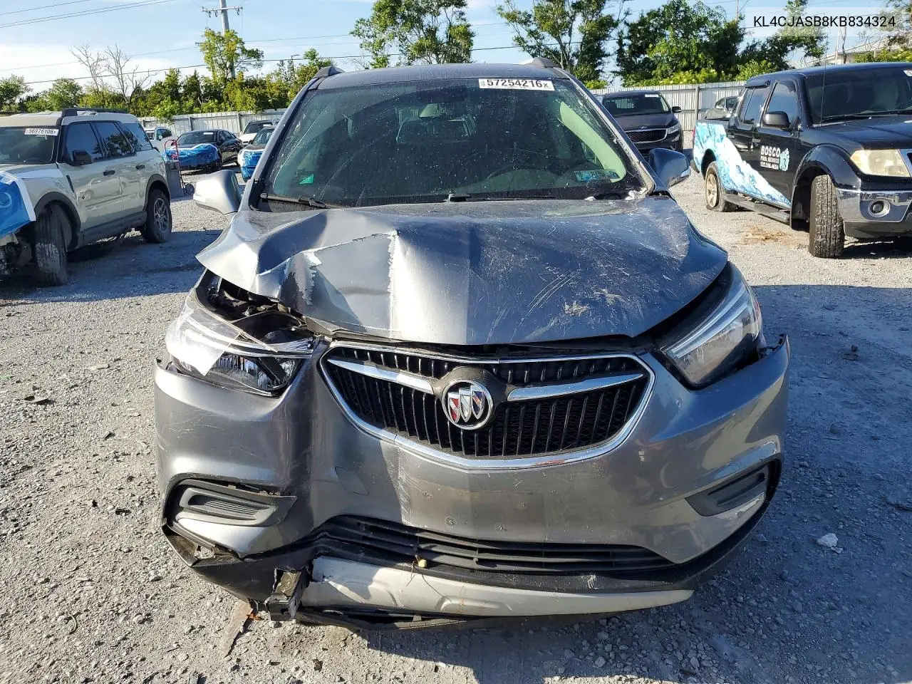 2019 Buick Encore Preferred VIN: KL4CJASB8KB834324 Lot: 57254216
