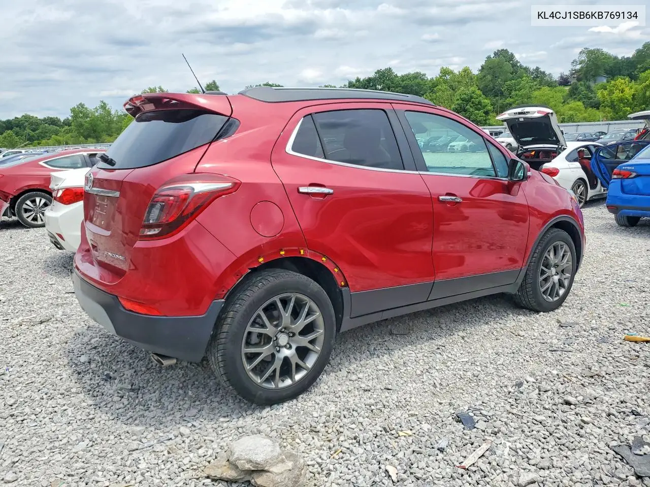 2019 Buick Encore Sport Touring VIN: KL4CJ1SB6KB769134 Lot: 57371066