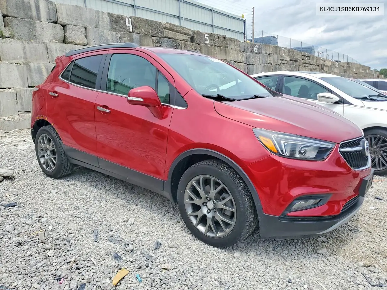 2019 Buick Encore Sport Touring VIN: KL4CJ1SB6KB769134 Lot: 57371066