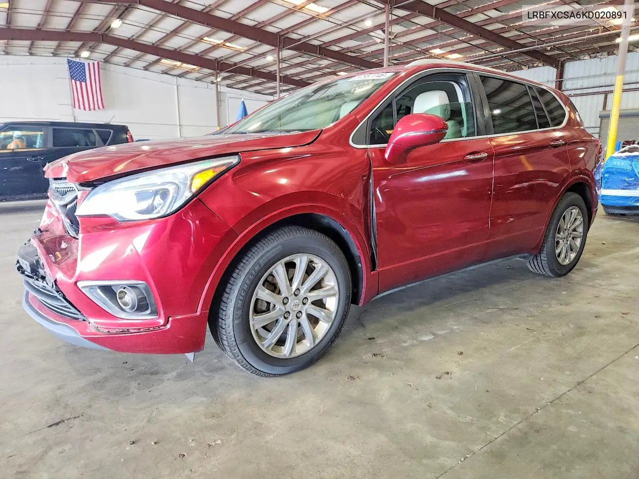 2019 Buick Envision Essence VIN: LRBFXCSA6KD020891 Lot: 57557746