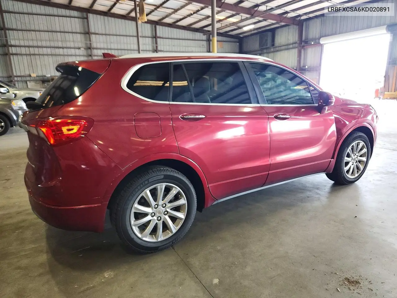 2019 Buick Envision Essence VIN: LRBFXCSA6KD020891 Lot: 57557746