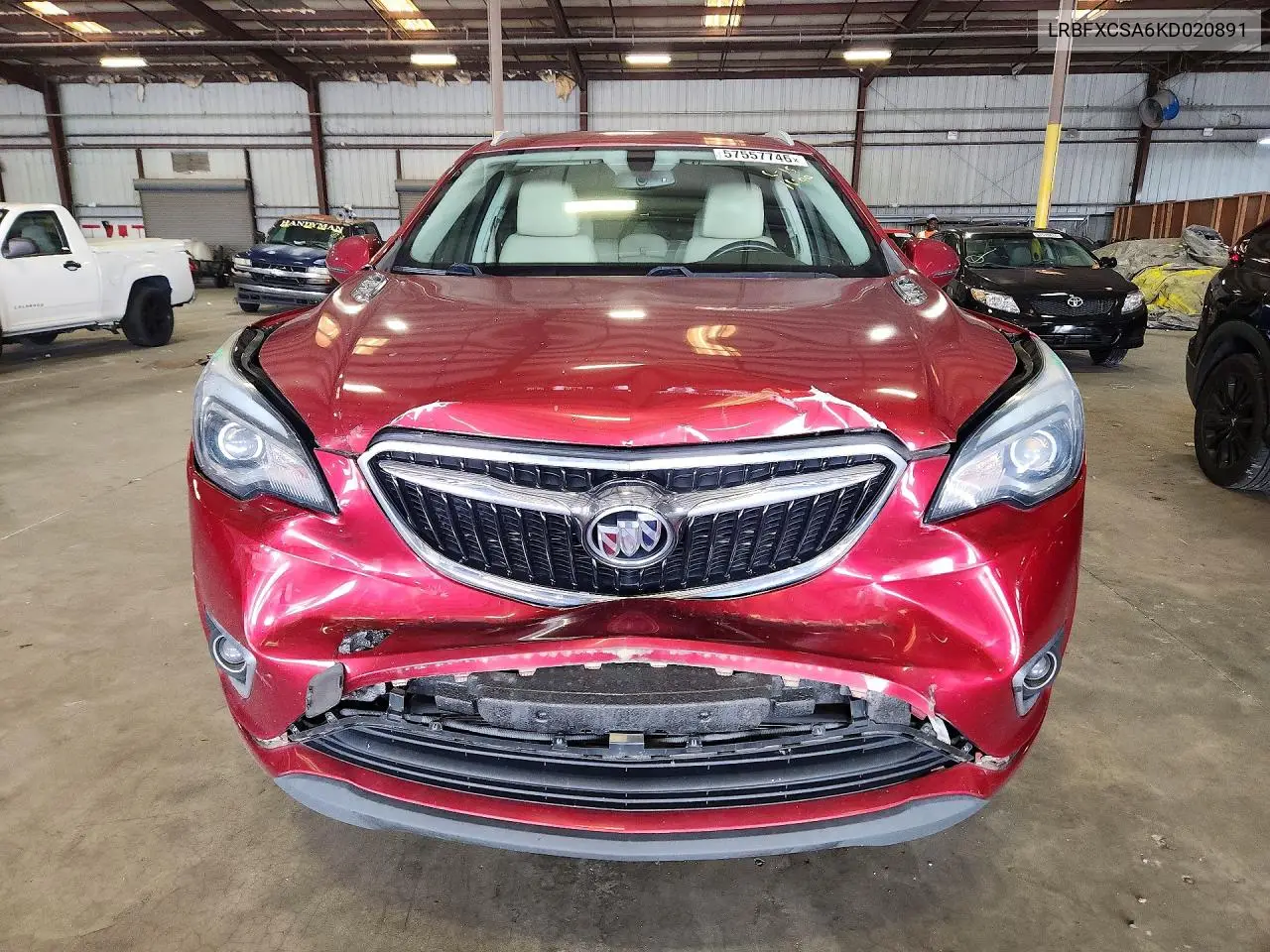 2019 Buick Envision Essence VIN: LRBFXCSA6KD020891 Lot: 57557746