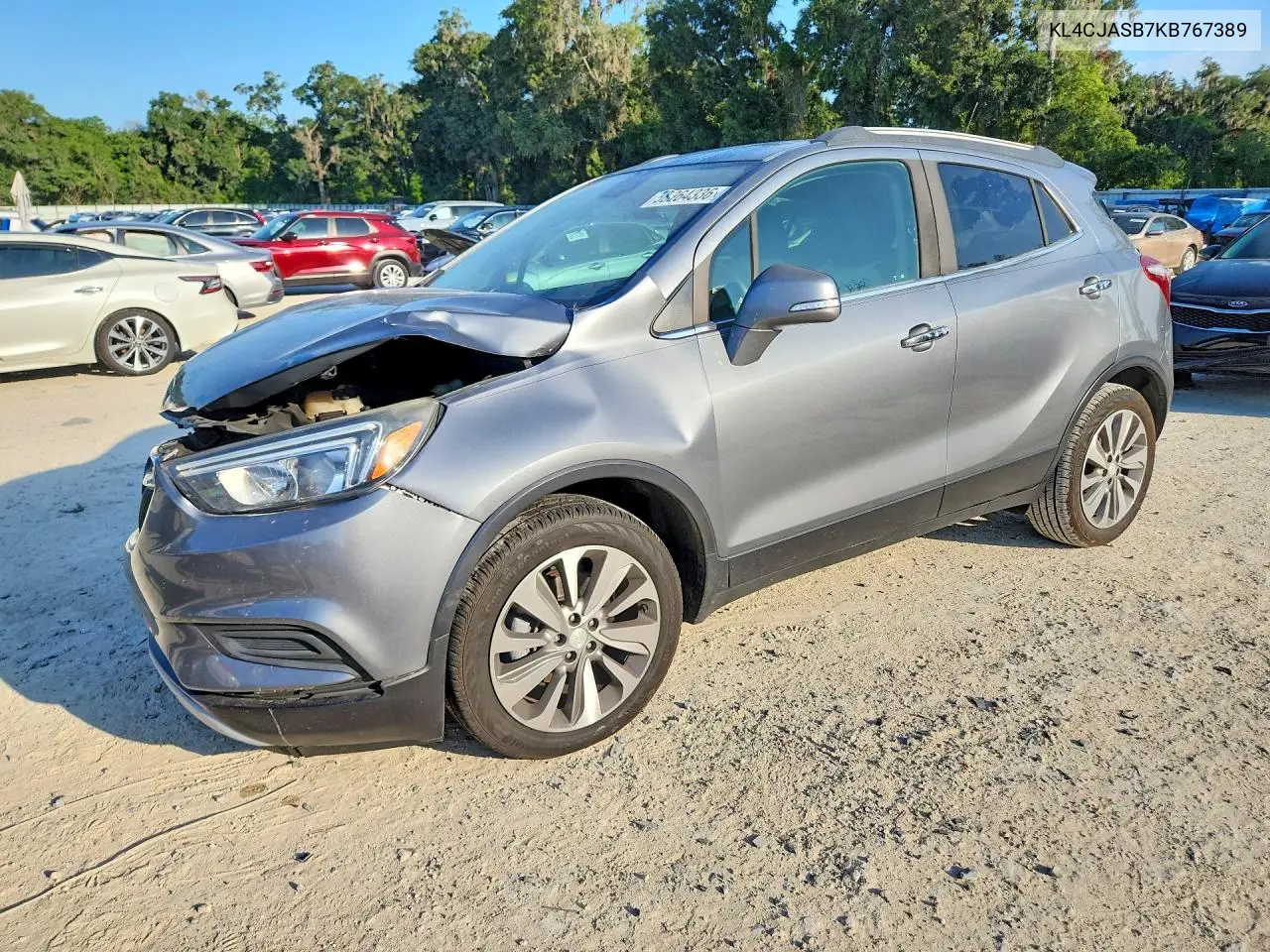 2019 Buick Encore Preferred VIN: KL4CJASB7KB767389 Lot: 58364336