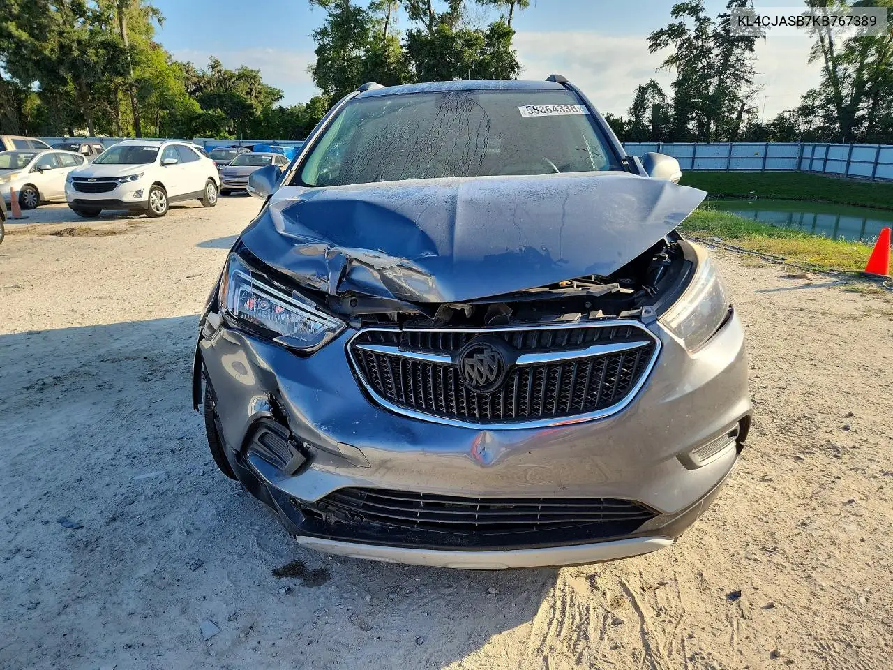 2019 Buick Encore Preferred VIN: KL4CJASB7KB767389 Lot: 58364336