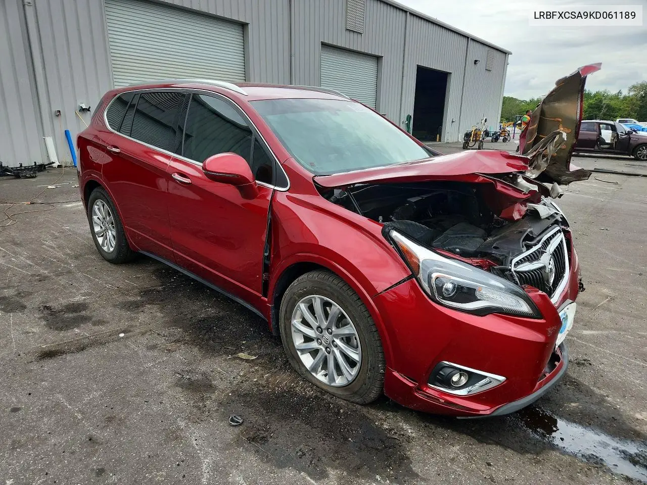2019 Buick Envision Essence VIN: LRBFXCSA9KD061189 Lot: 59234946