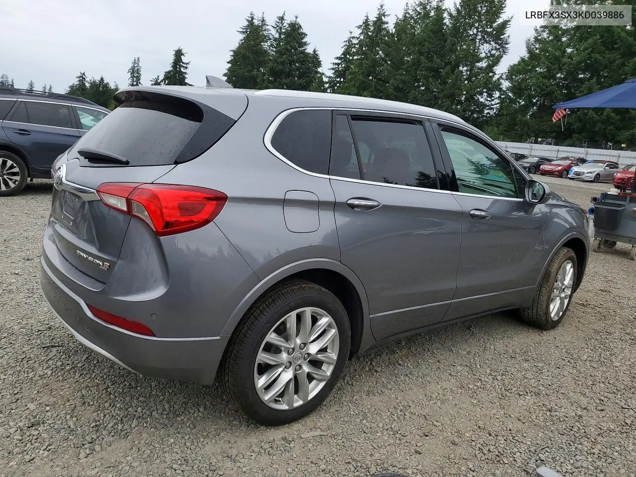 2019 Buick Envision Premium VIN: LRBFX3SX3KD039886 Lot: 59630476