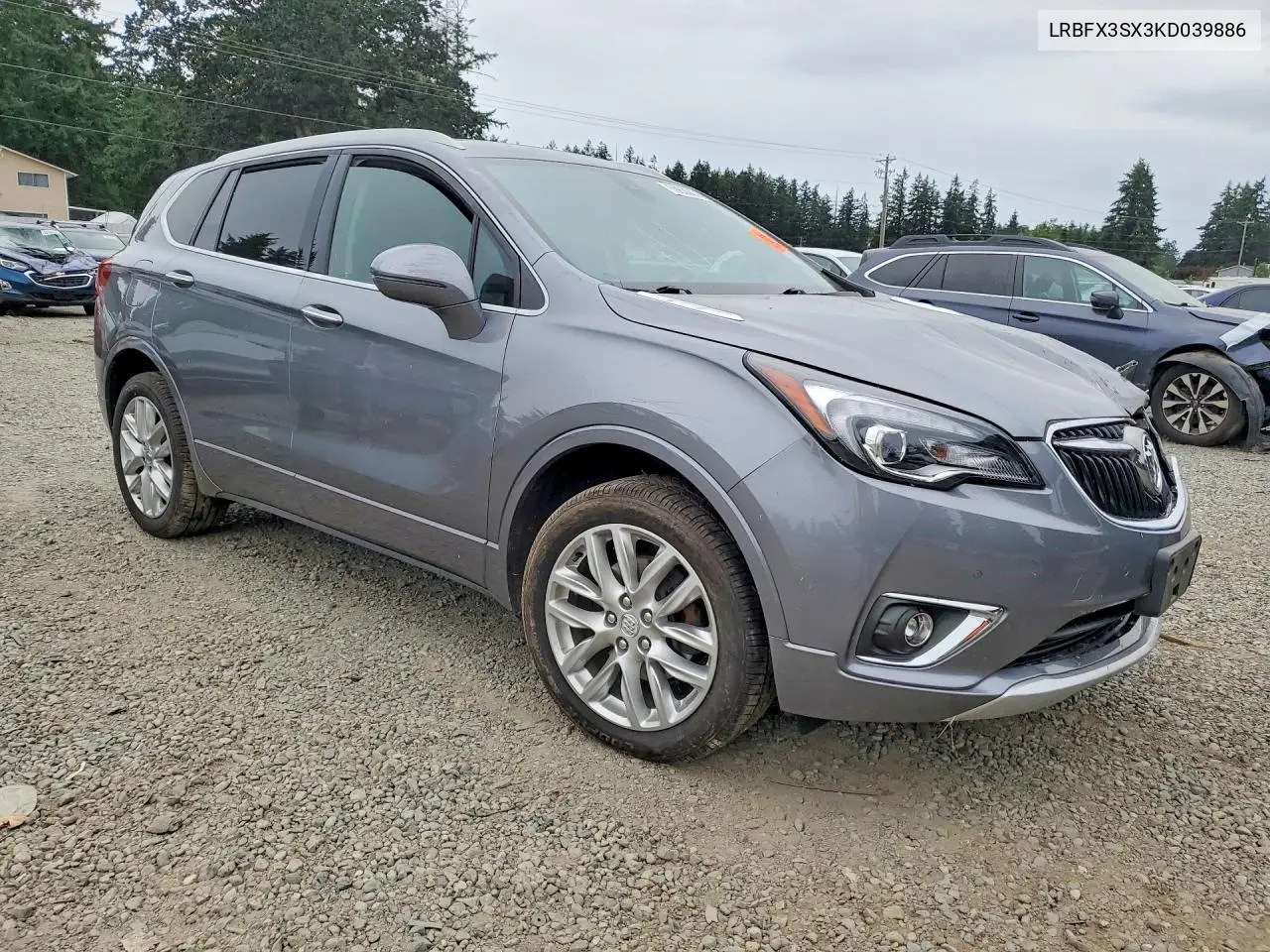 2019 Buick Envision Premium VIN: LRBFX3SX3KD039886 Lot: 59630476