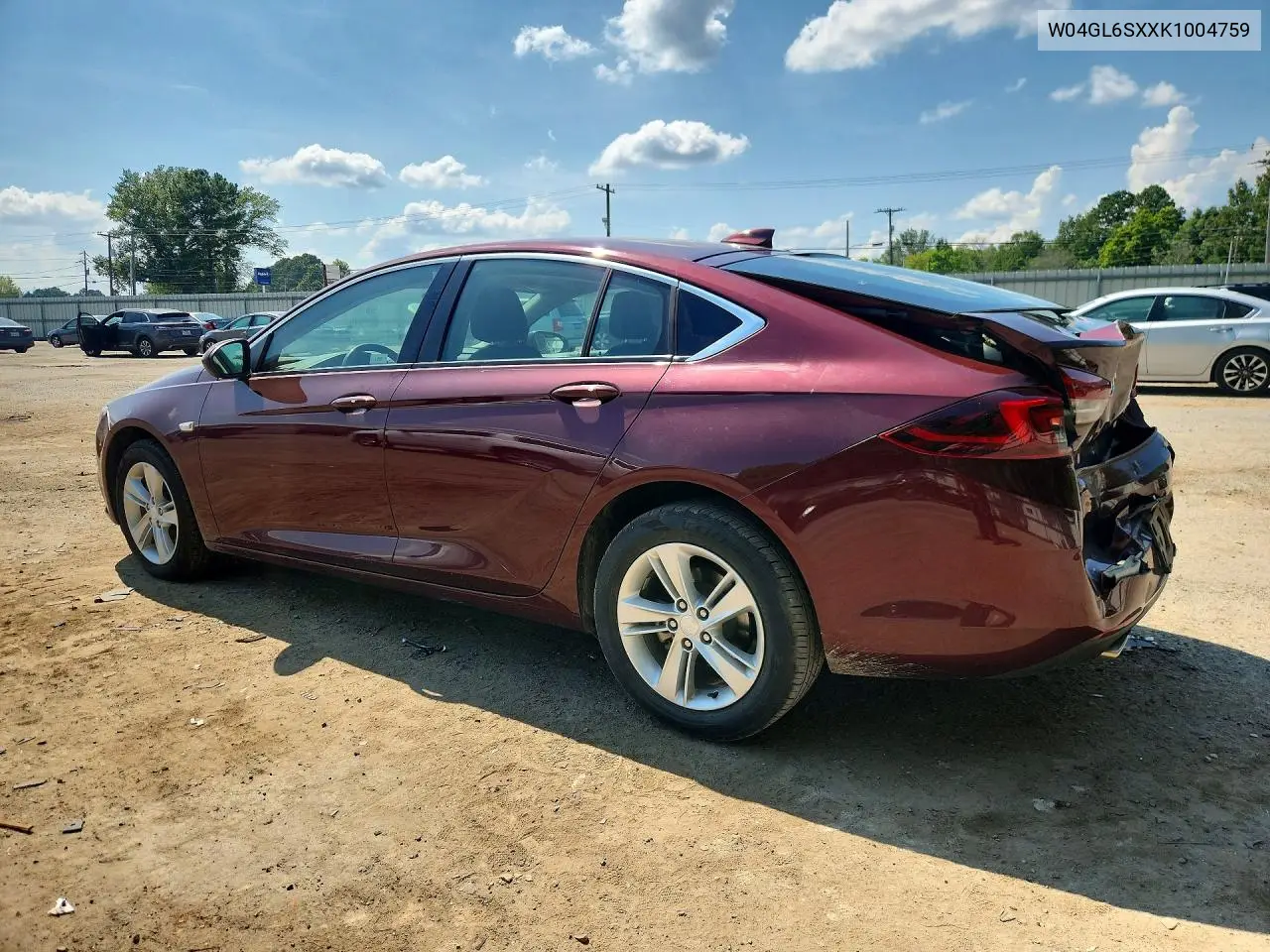2019 Buick Regal Preferred VIN: W04GL6SXXK1004759 Lot: 59654756