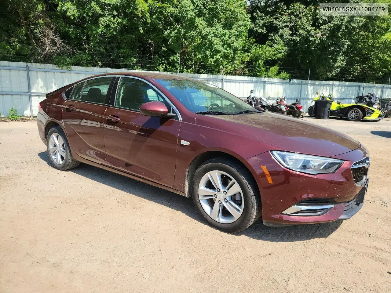 2019 Buick Regal Preferred VIN: W04GL6SXXK1004759 Lot: 59654756