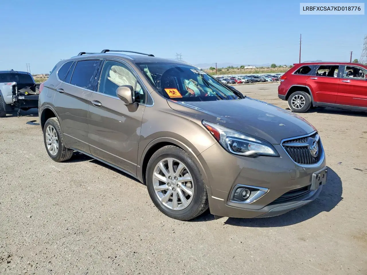 2019 Buick Envision Essence VIN: LRBFXCSA7KD018776 Lot: 60280956