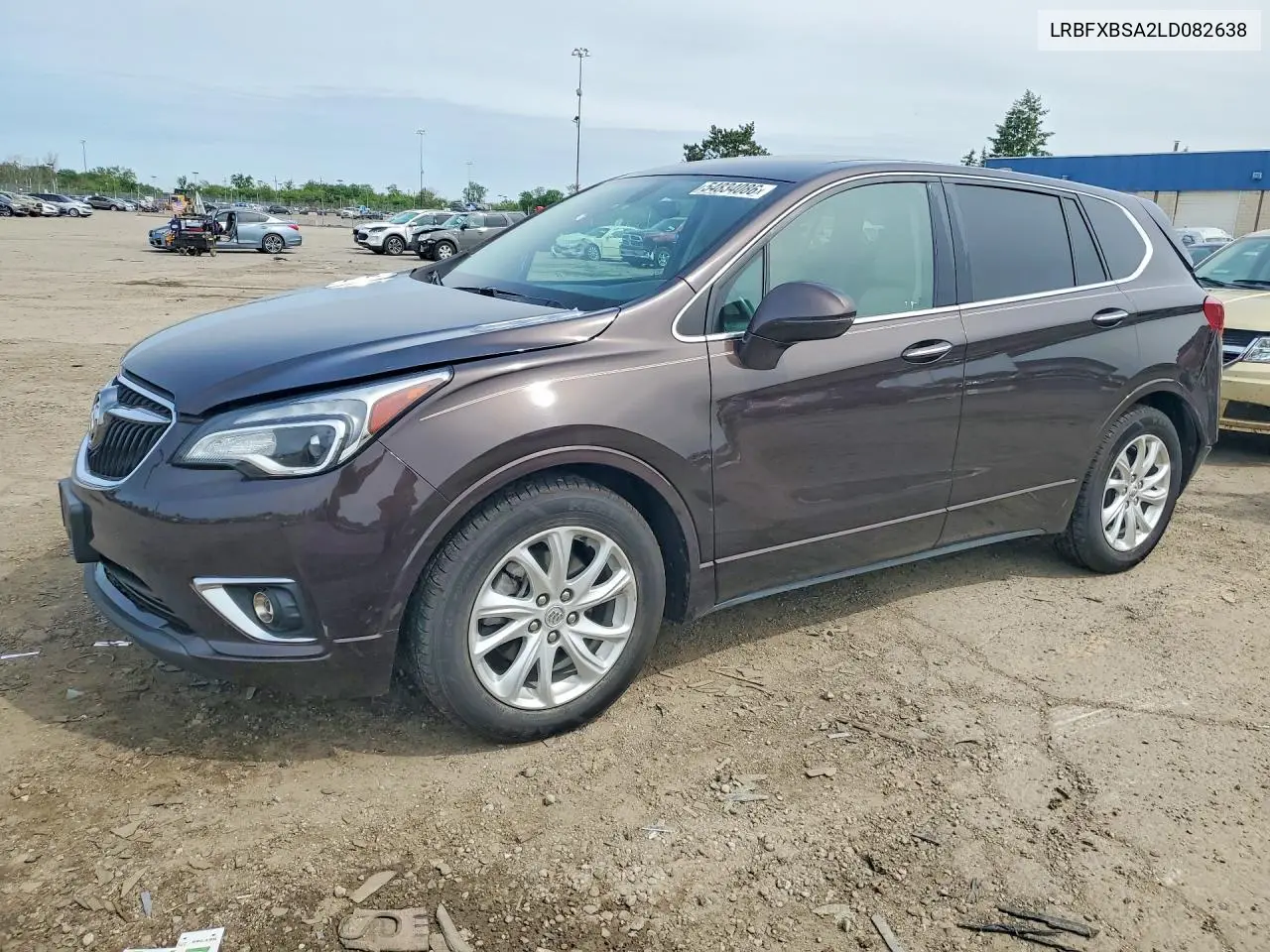 2020 Buick Envision Preferred VIN: LRBFXBSA2LD082638 Lot: 54834086