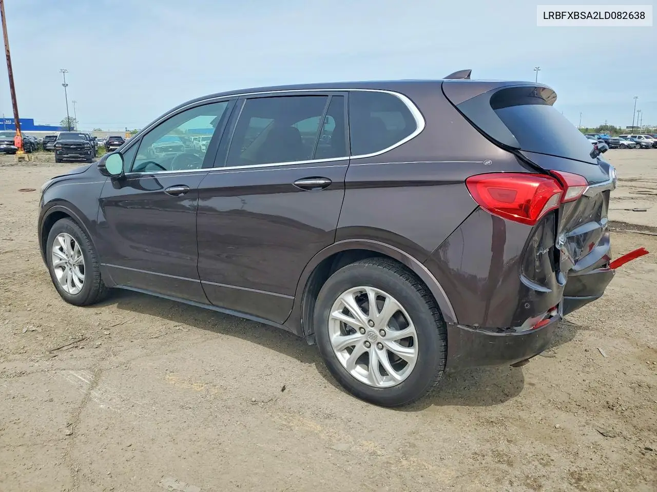 2020 Buick Envision Preferred VIN: LRBFXBSA2LD082638 Lot: 54834086