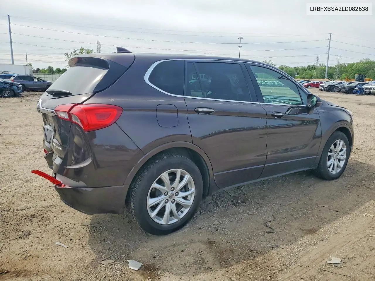 2020 Buick Envision Preferred VIN: LRBFXBSA2LD082638 Lot: 54834086