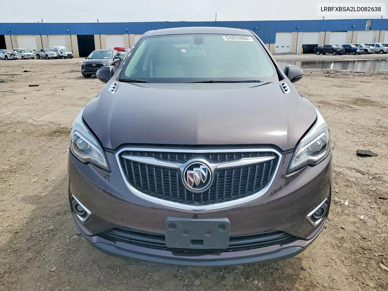 2020 Buick Envision Preferred VIN: LRBFXBSA2LD082638 Lot: 54834086